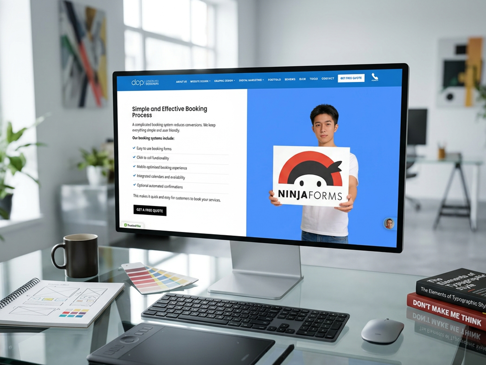 Booking Website Design
