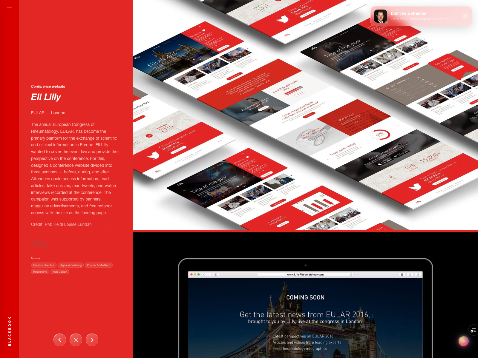Case Study — scrolling browser screenshots...