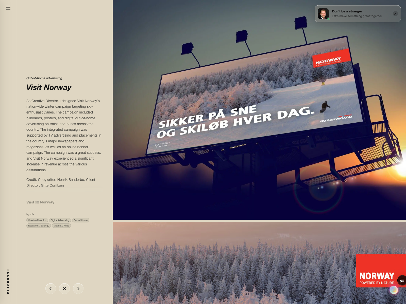 Case Study — scrolling browser screenshots...