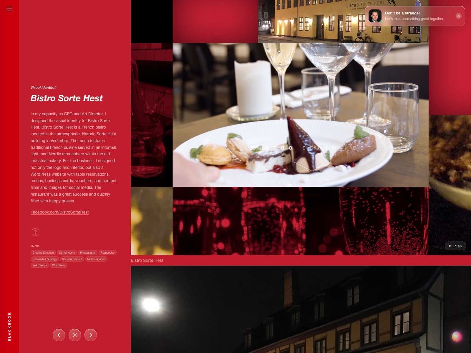 Case Study — video hero, After Effects animation...
