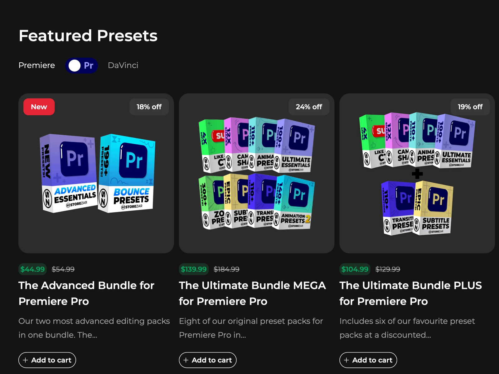Dynamic App Switcher for Products