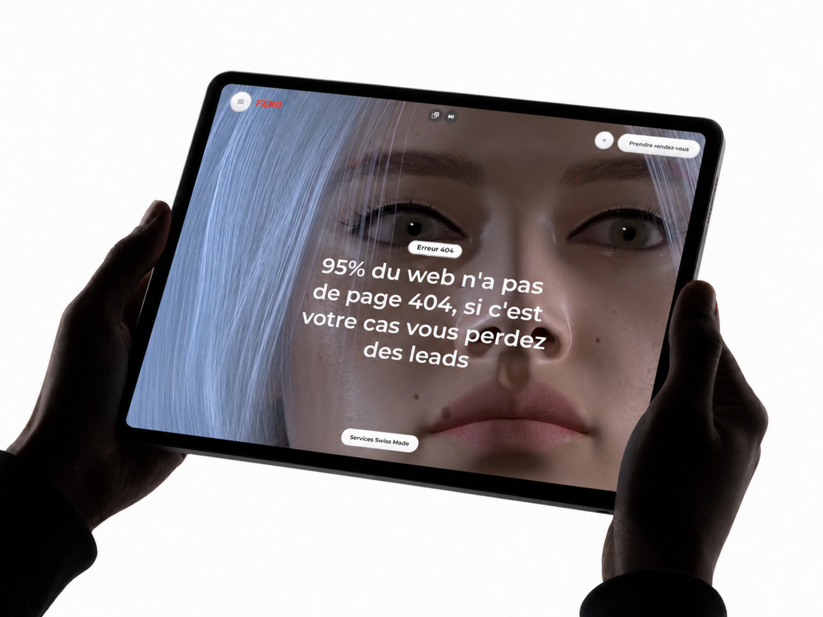 404 page can be a landing
