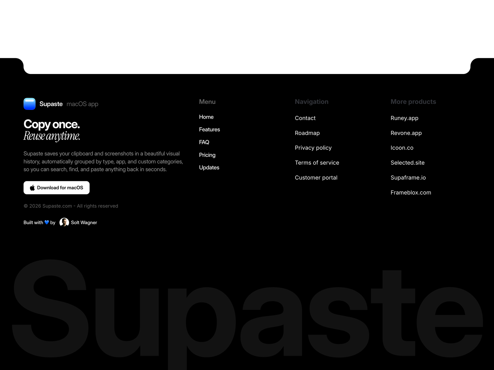 Footer