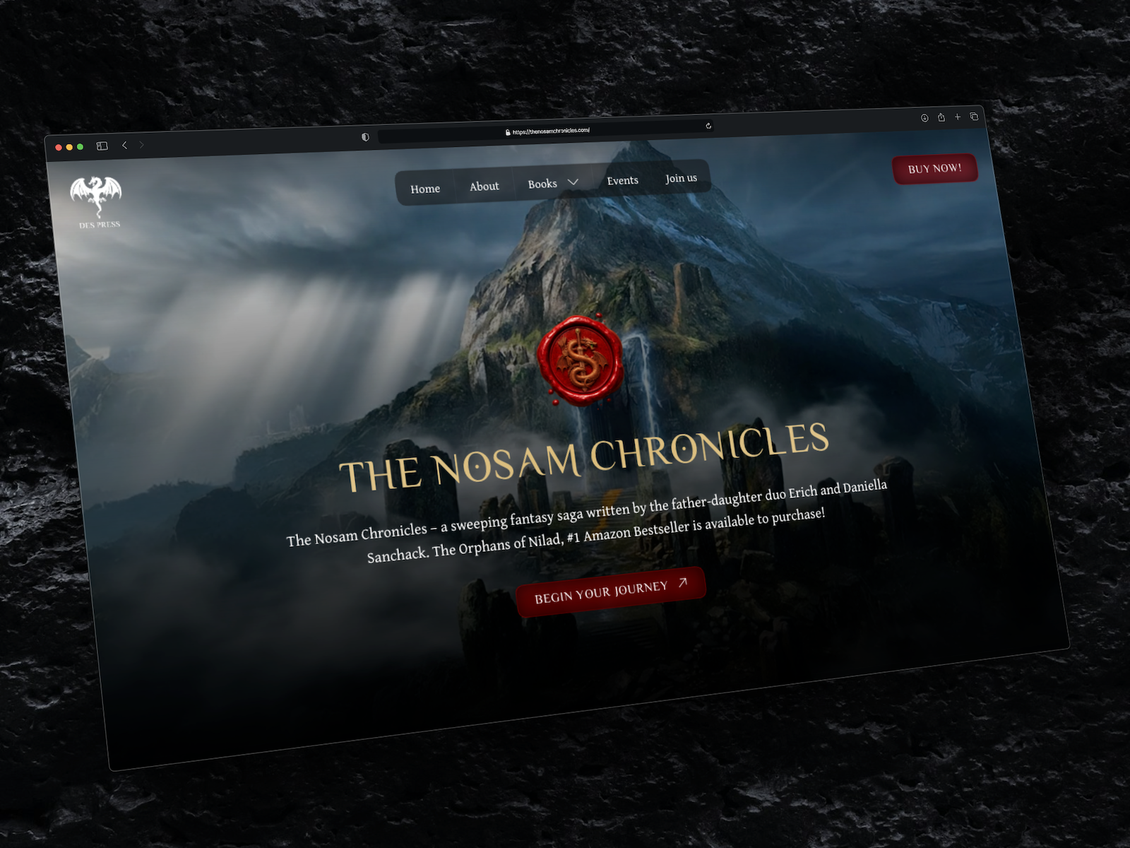 The Nosam Chronicles - Homepage