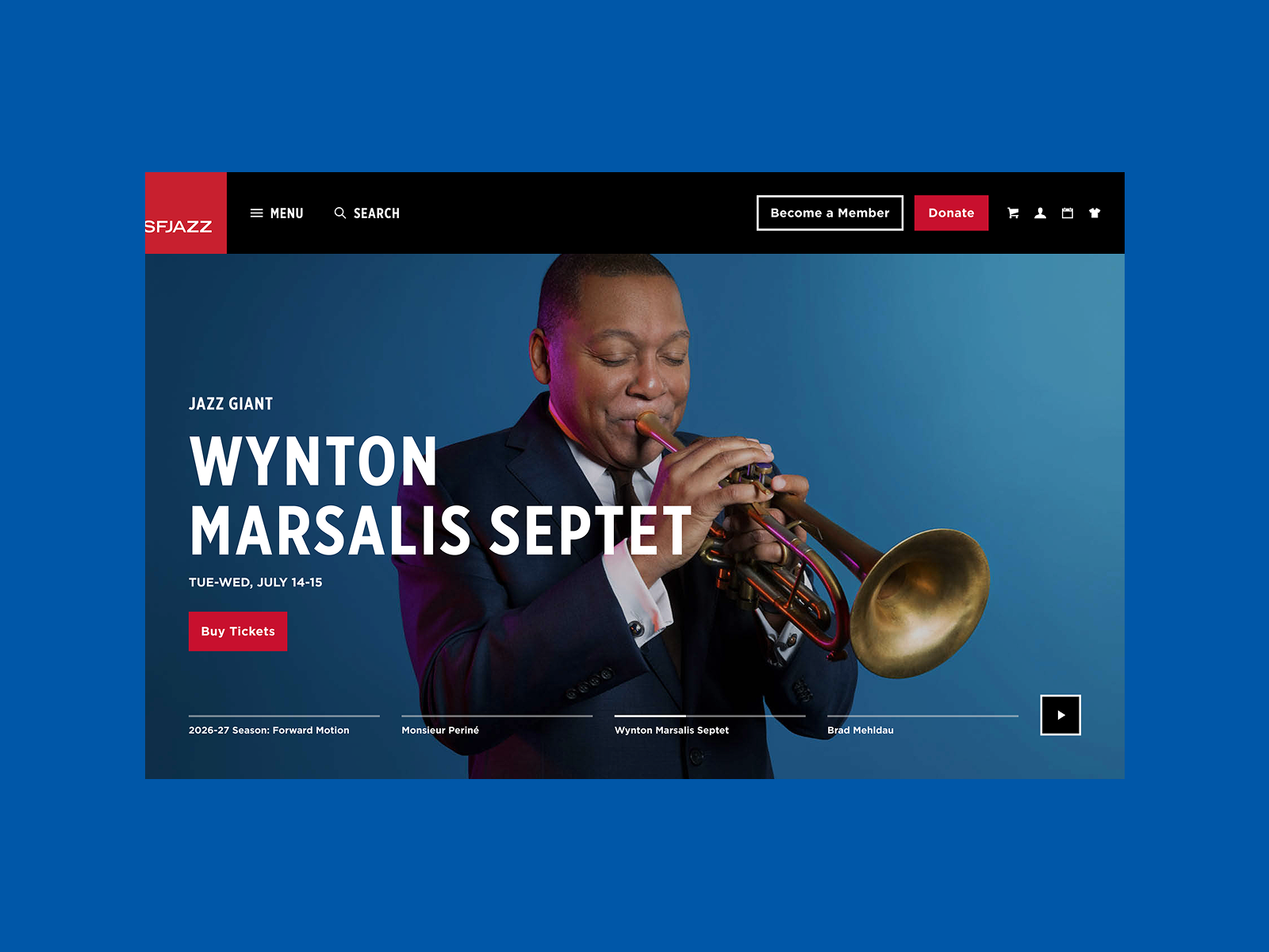 Home page Hero