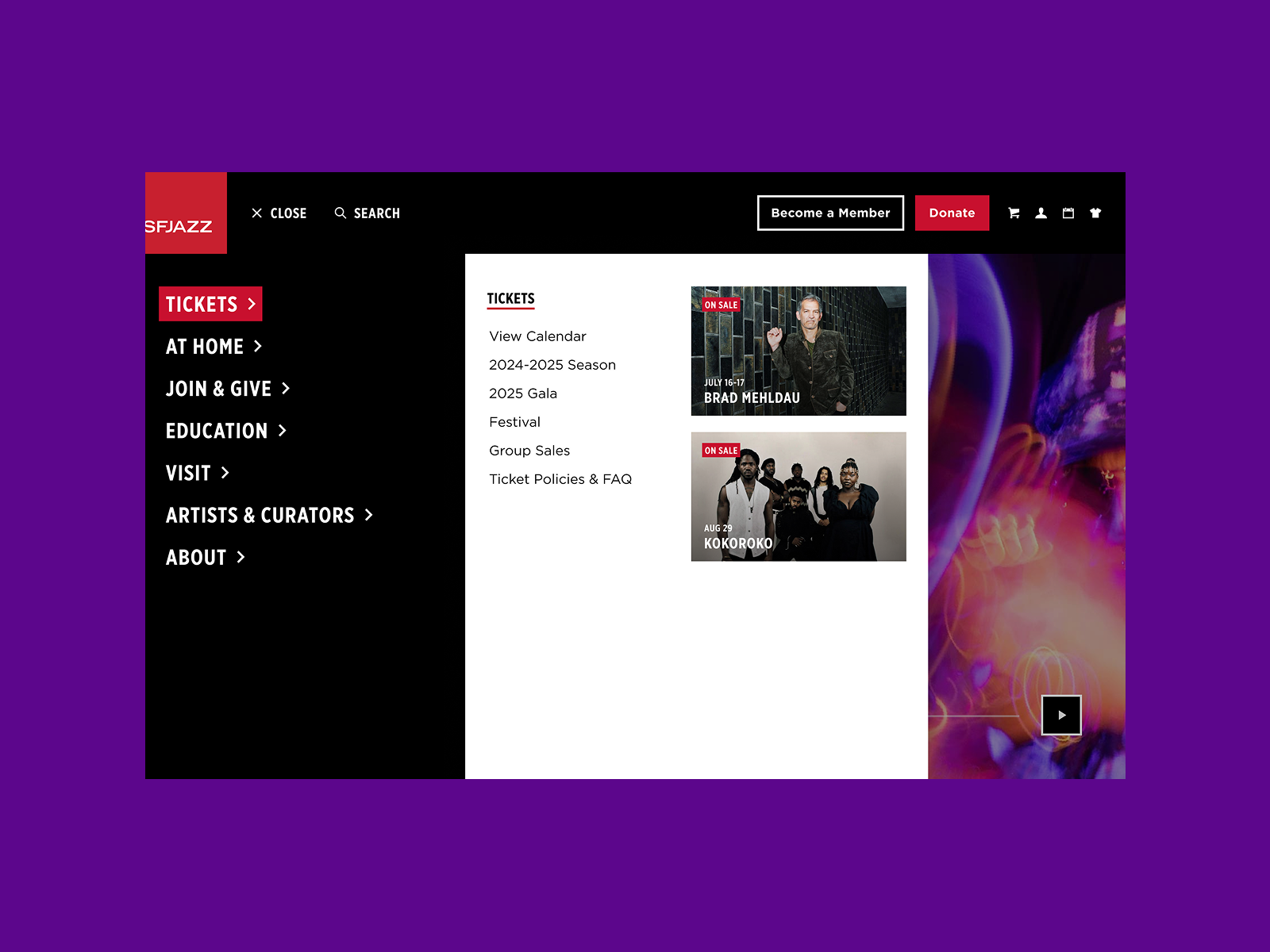 Dynamic Mega-Navigation