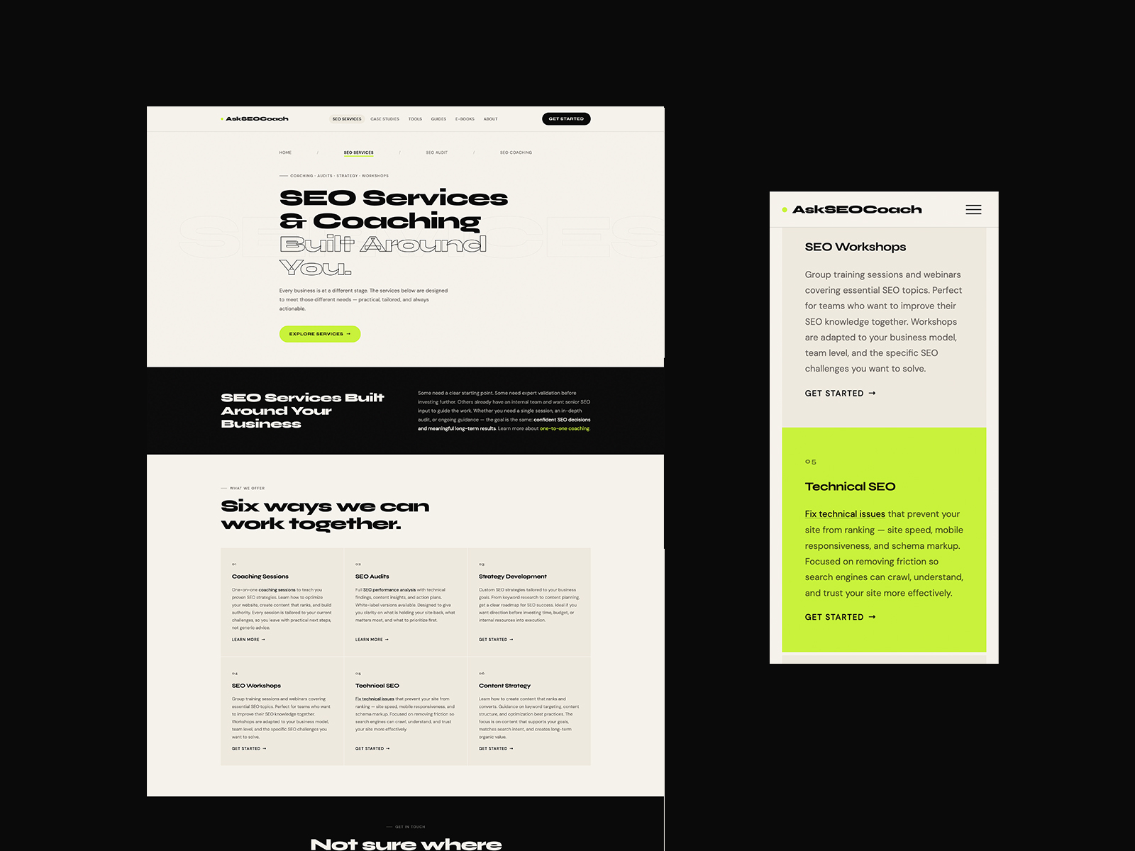 SEO Services Page