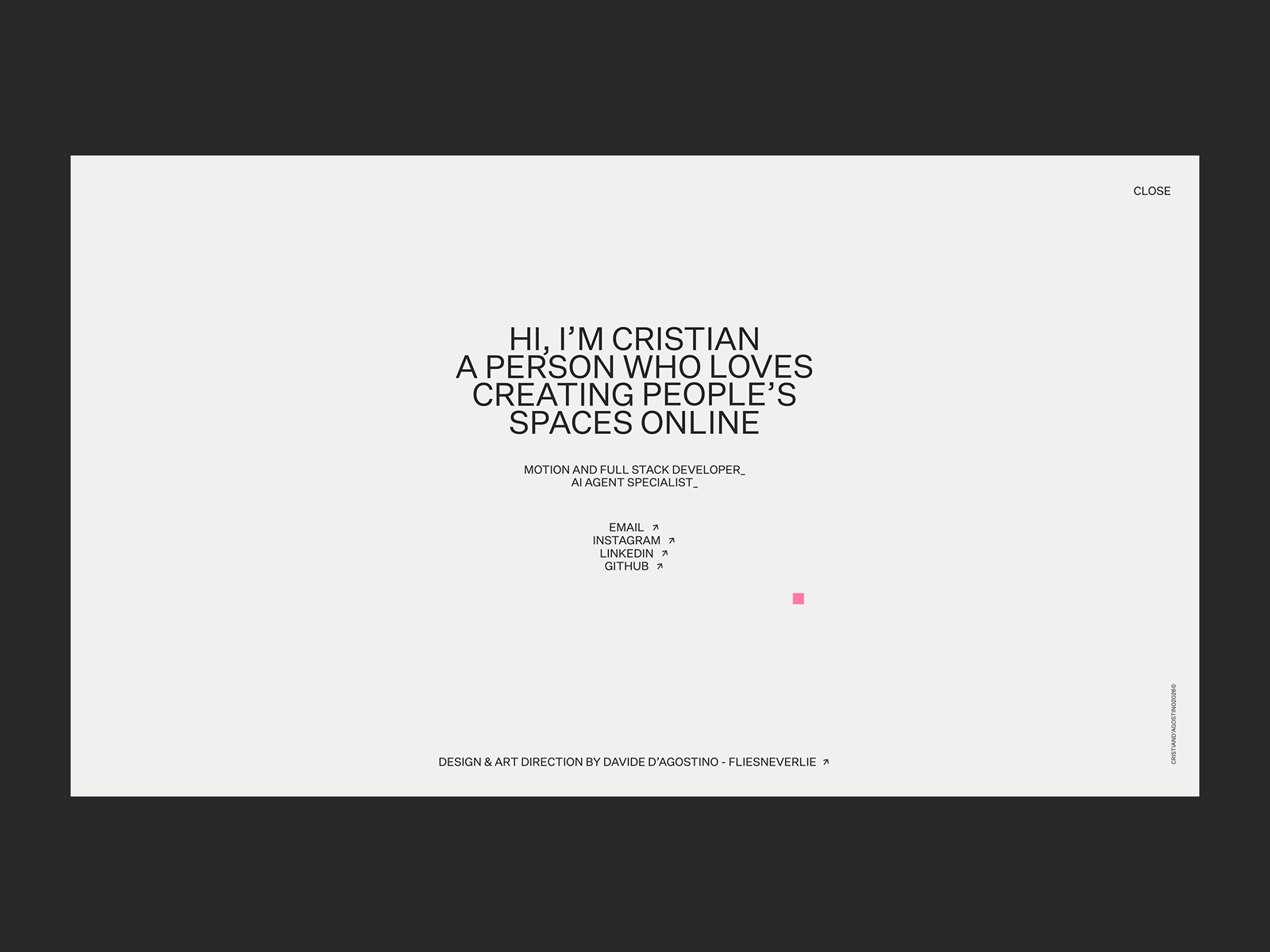 CRXTIANHUB — ABOUT
