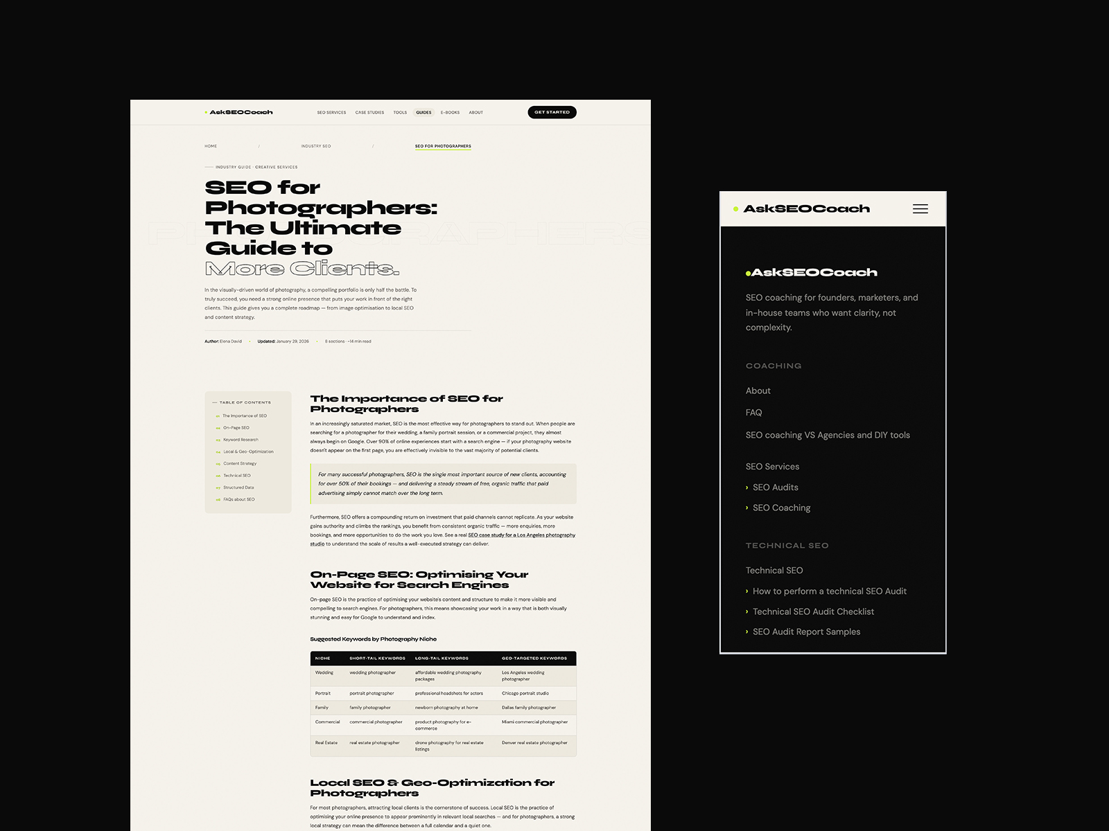 Guide Page - AskSEOCoach