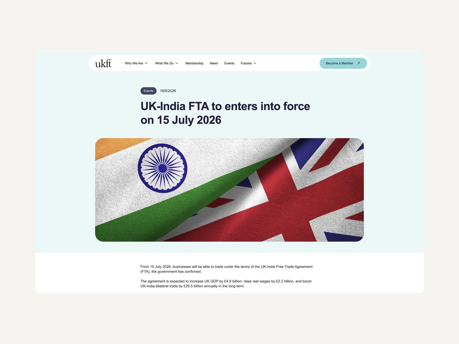 UKFT Blog Pages
