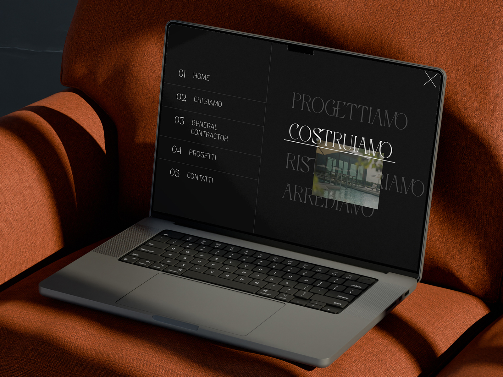 Menu desktop