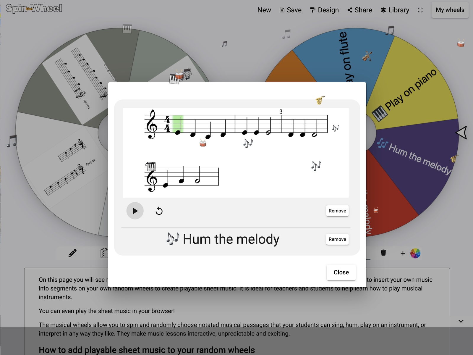 MusicXML integration