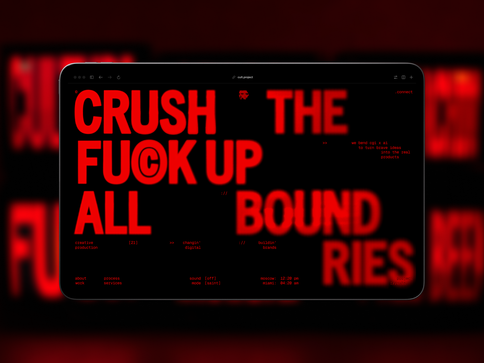 Main screen