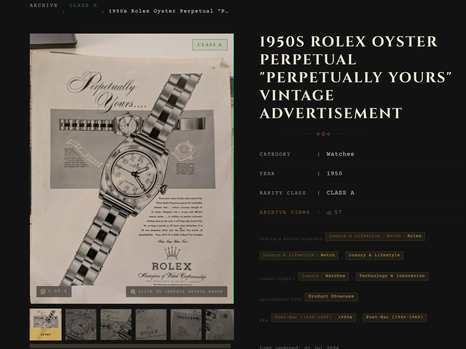 Editorial Artifact Layout