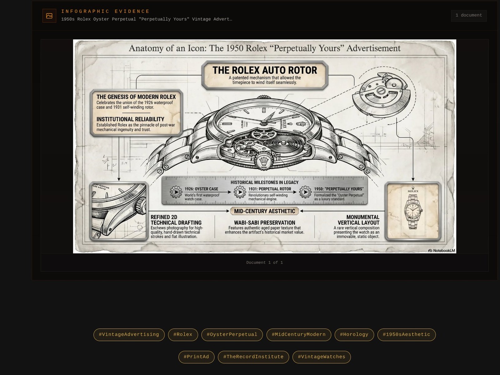 Editorial Artifact Layout