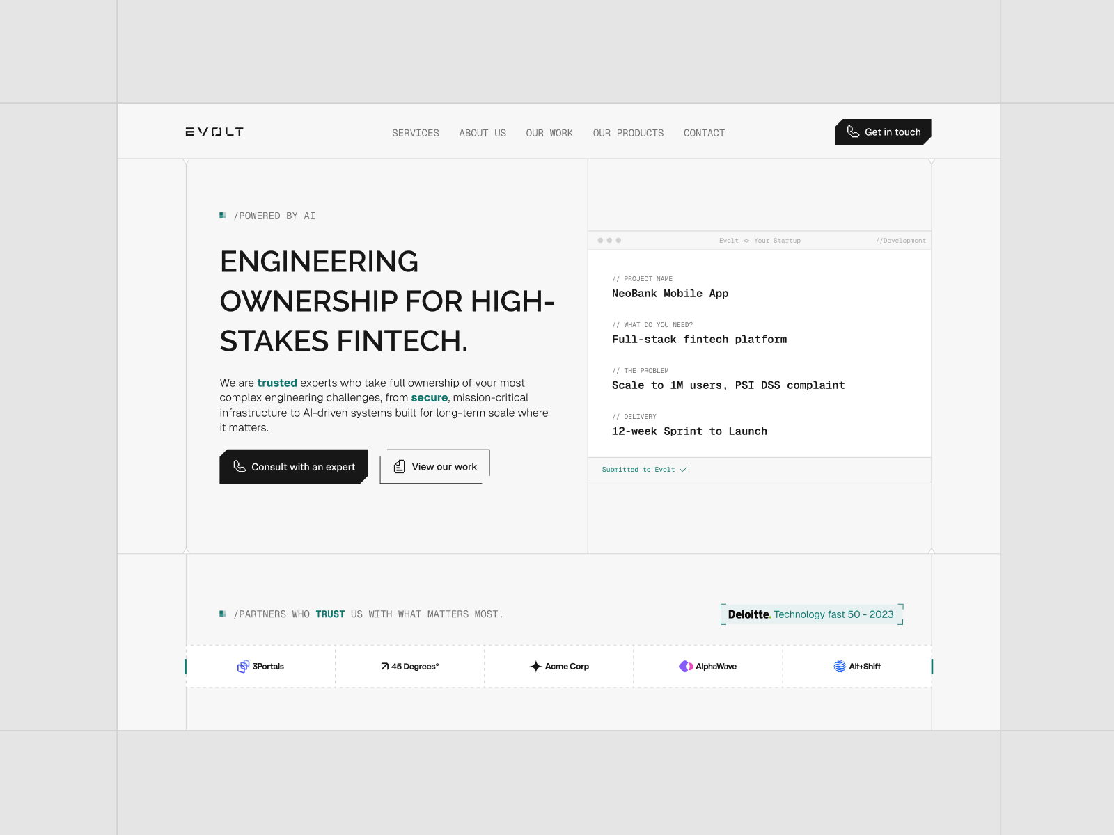 Landing Page