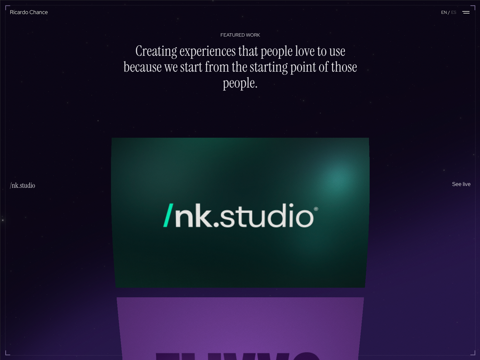 Rig & scroll distortion