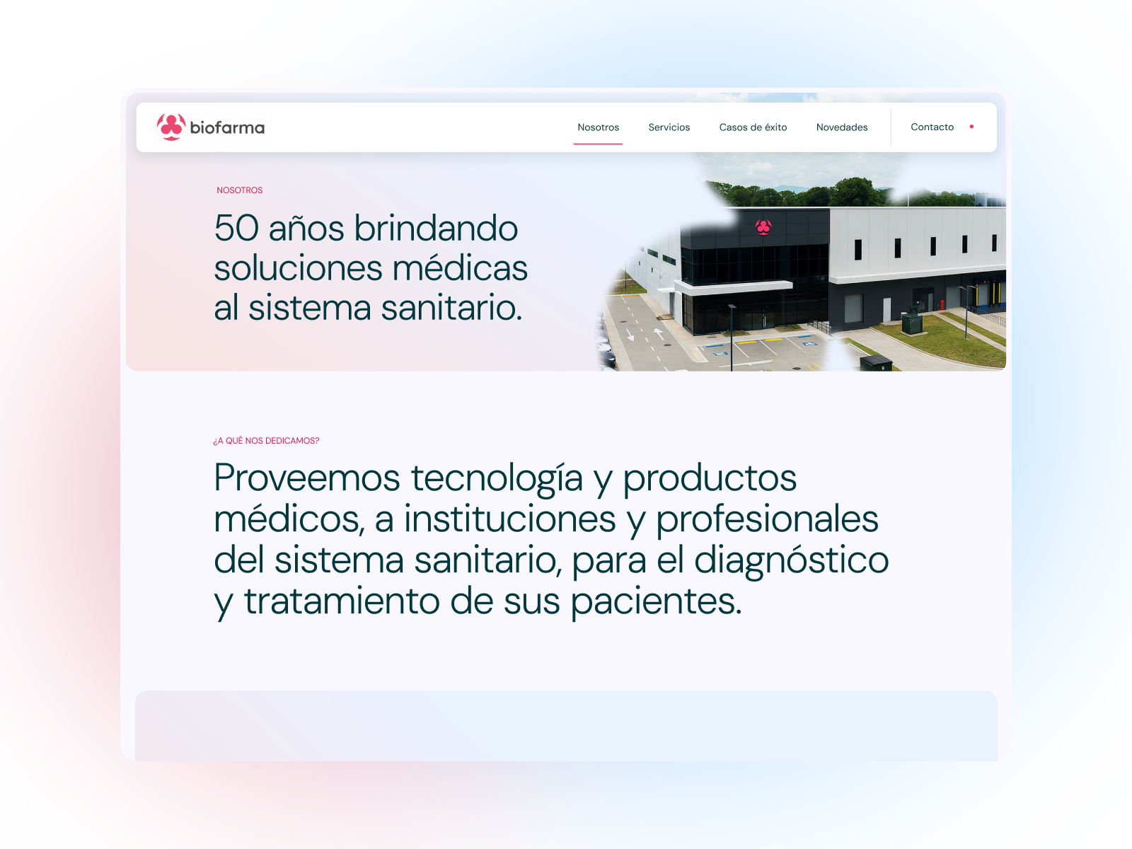 Nosotros - 50 años brindando soluciones...