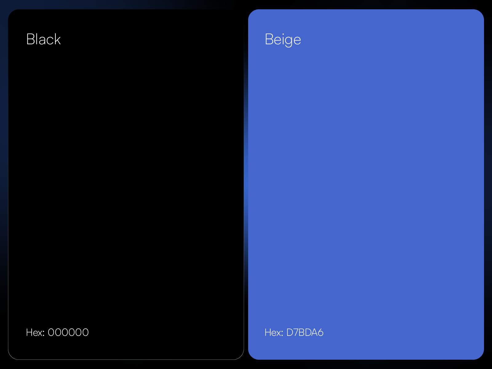Color palette