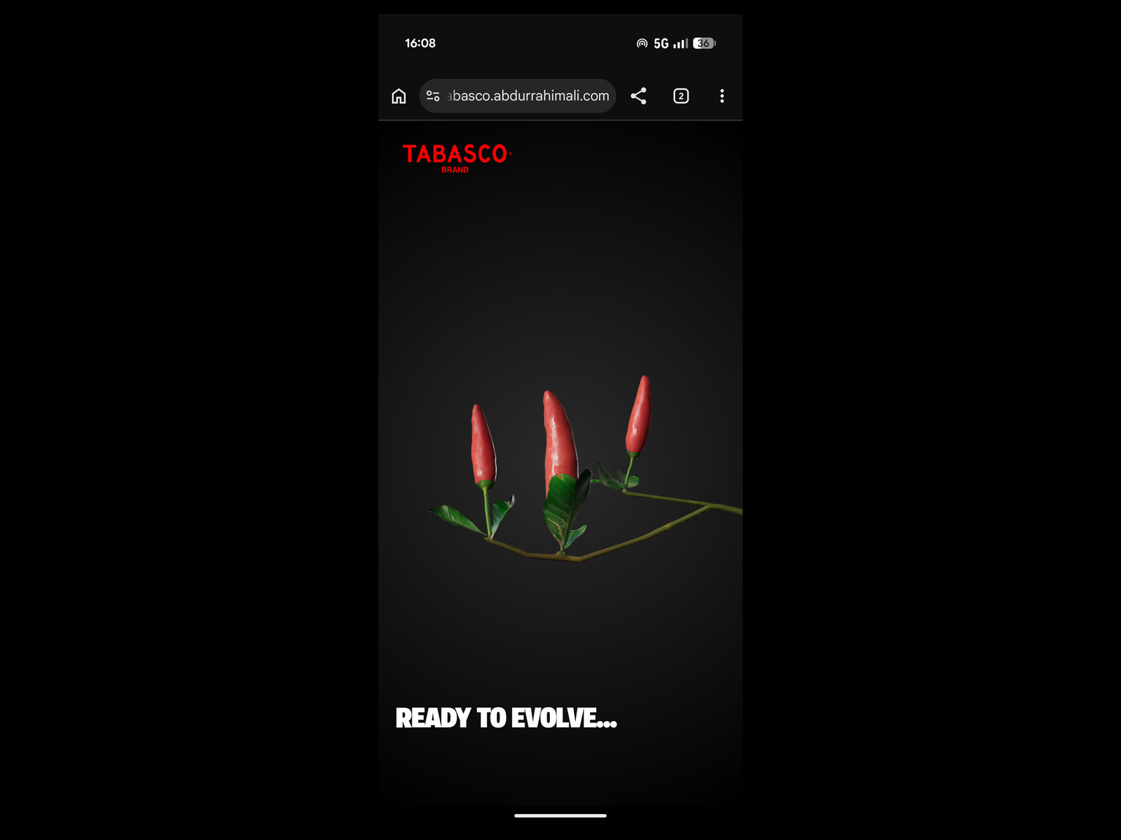 WebGL scrollytelling — full mobile experience