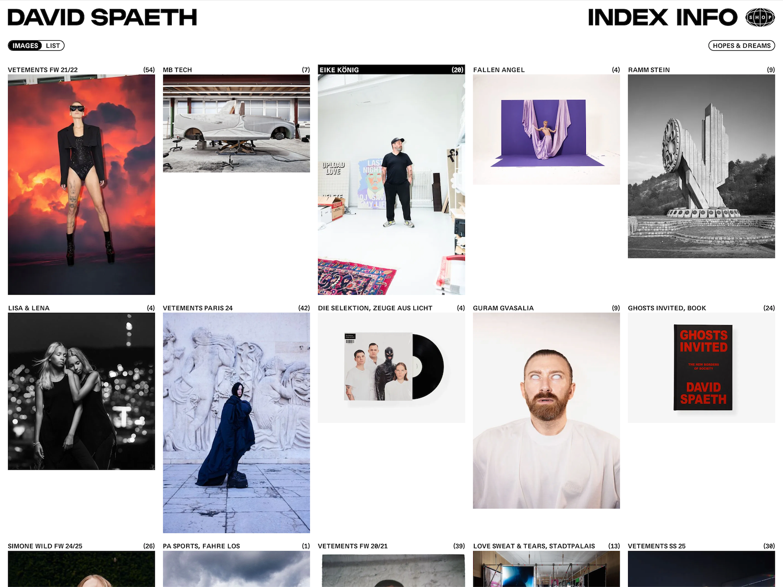 Project Index