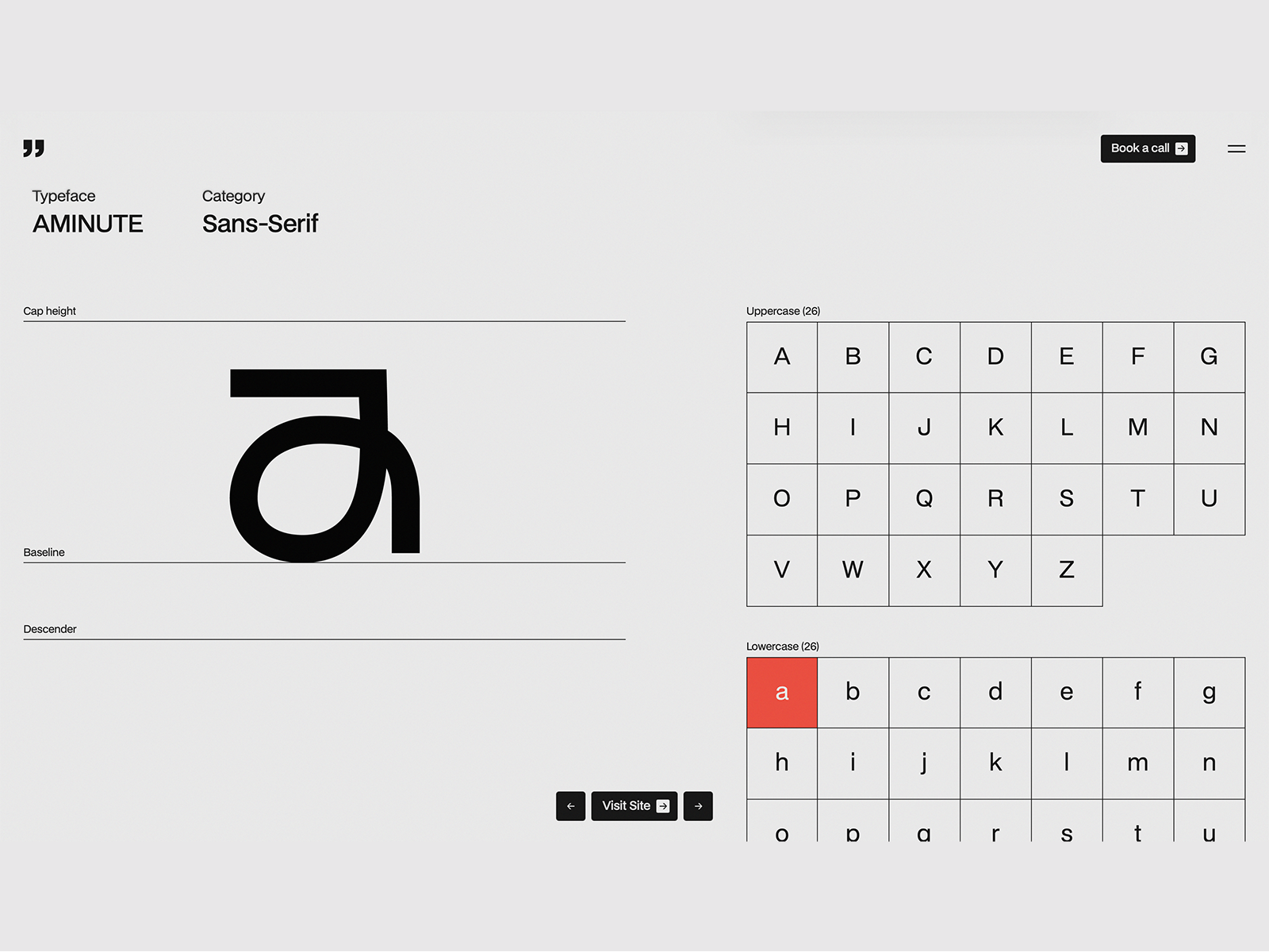 Font Visualizer
