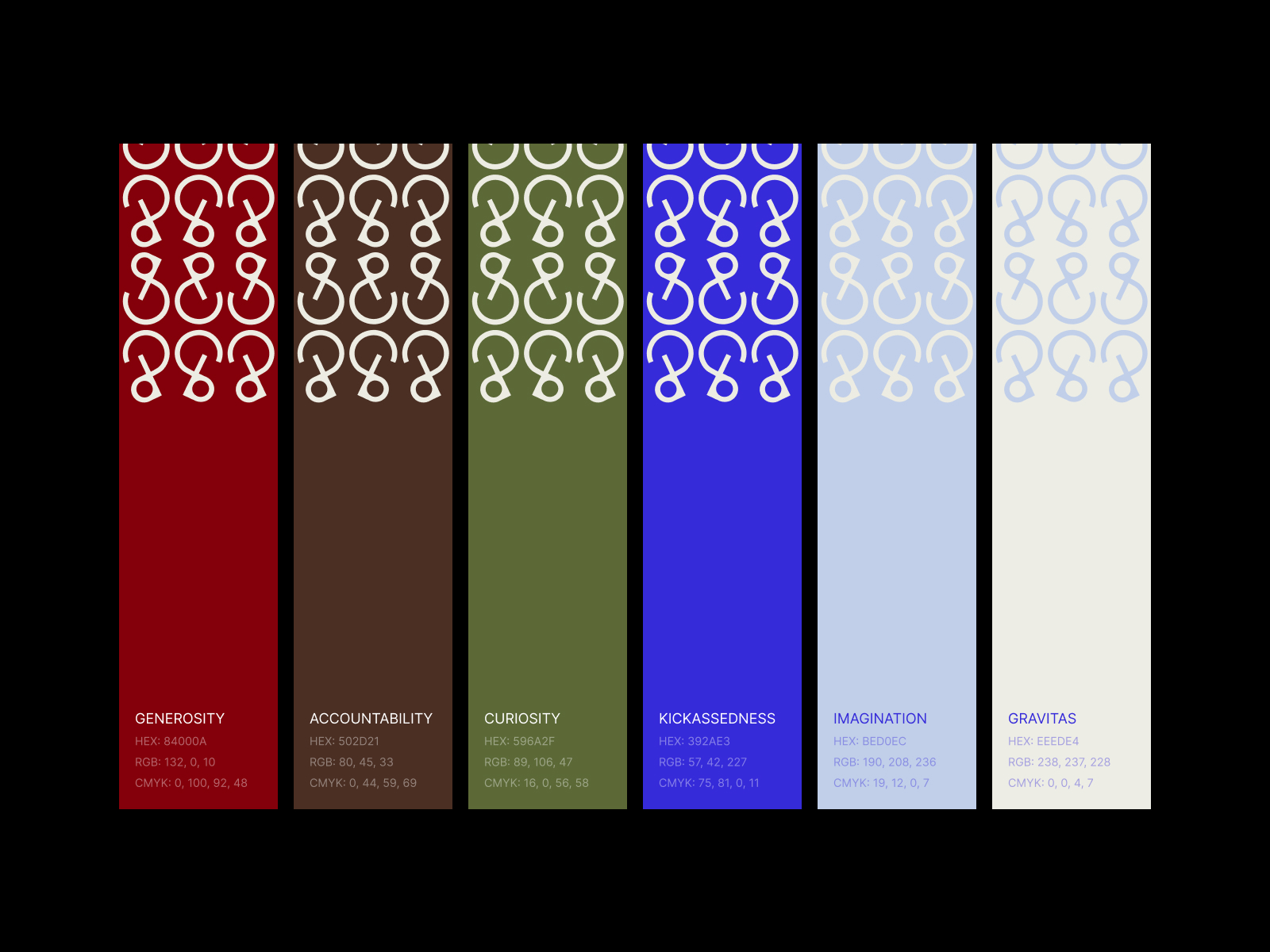 Color Palette & Unique Patterns