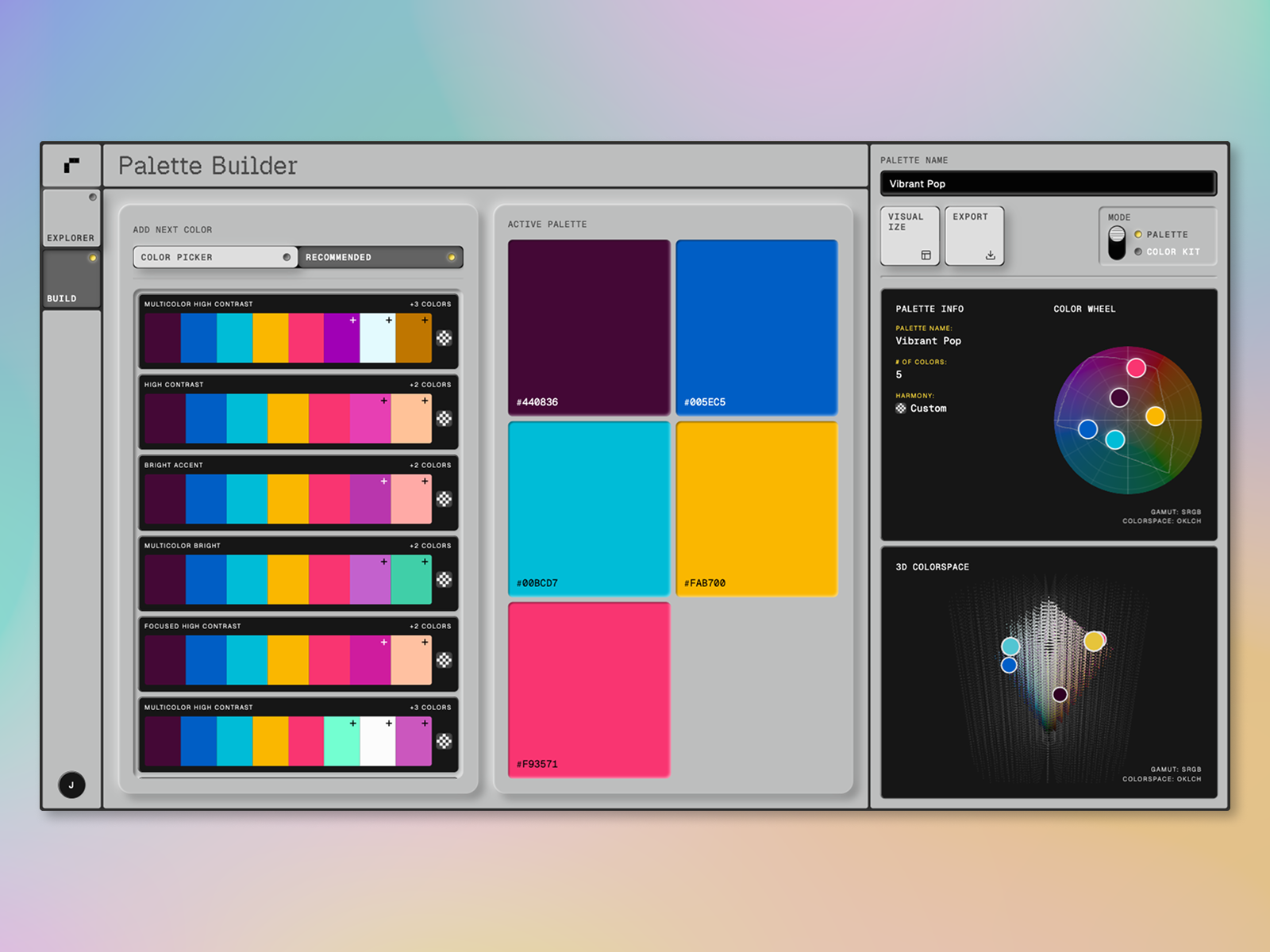 Rechroma App UI