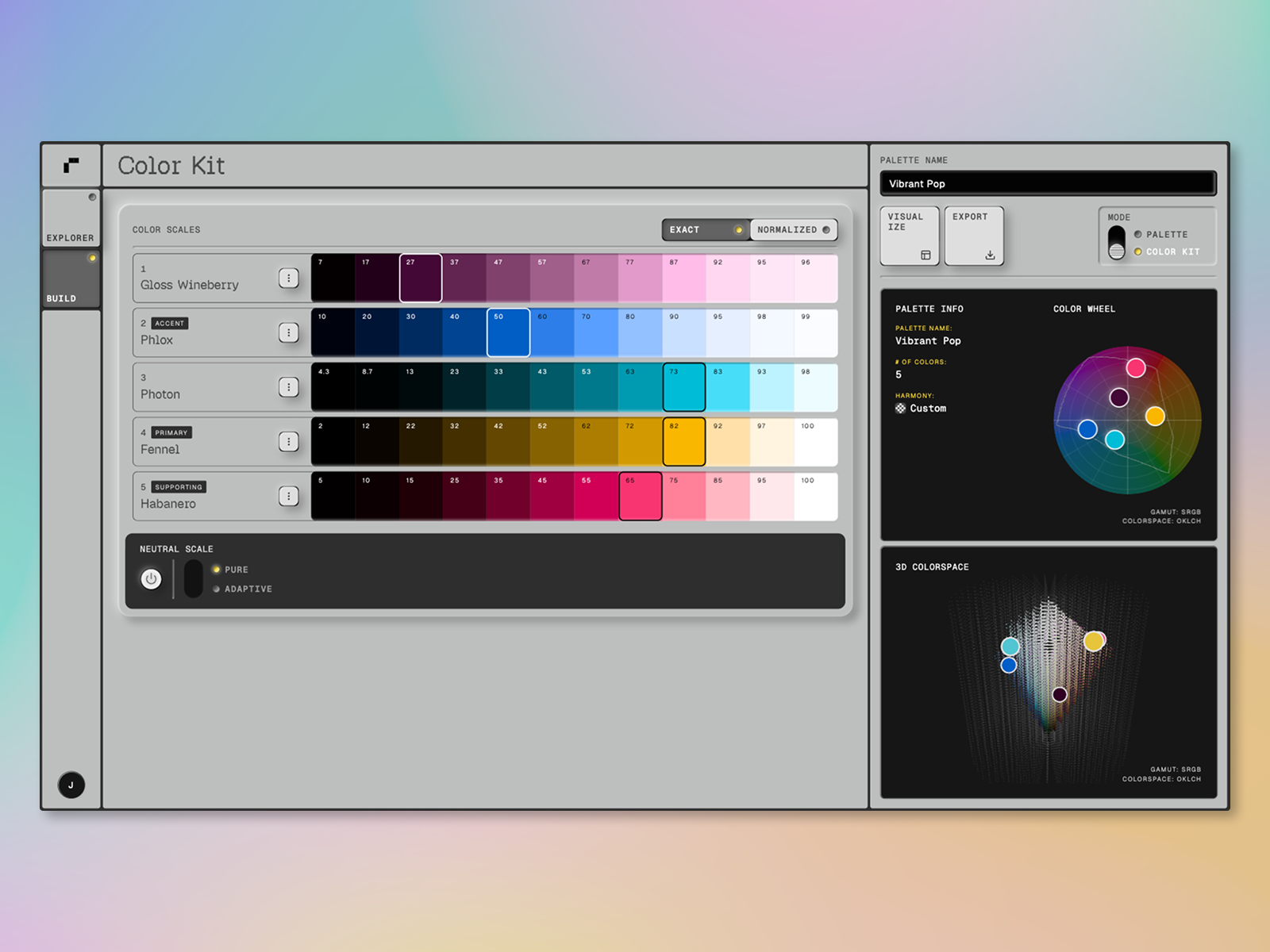 Rechroma App UI