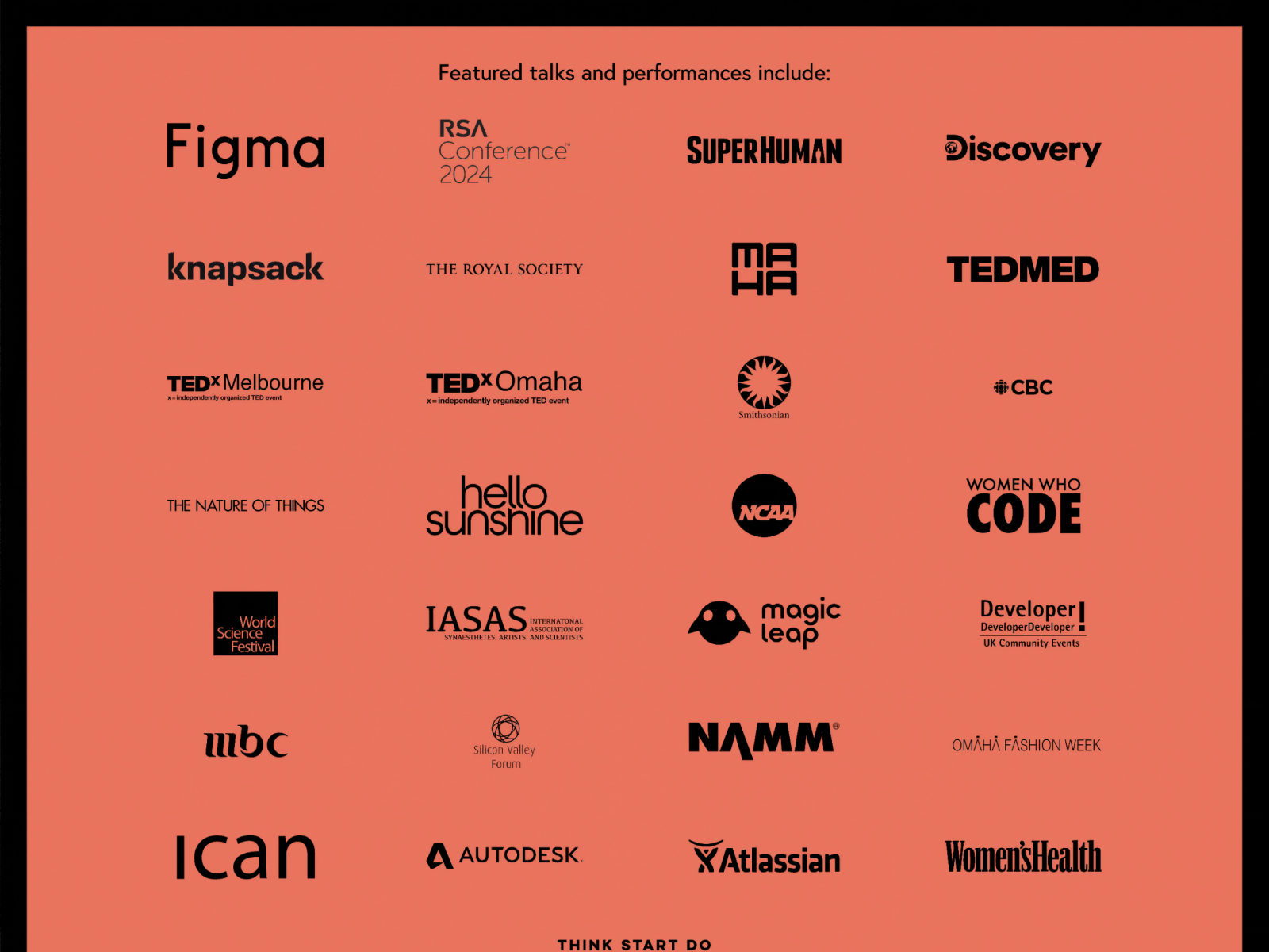 Featured Talks and performances
