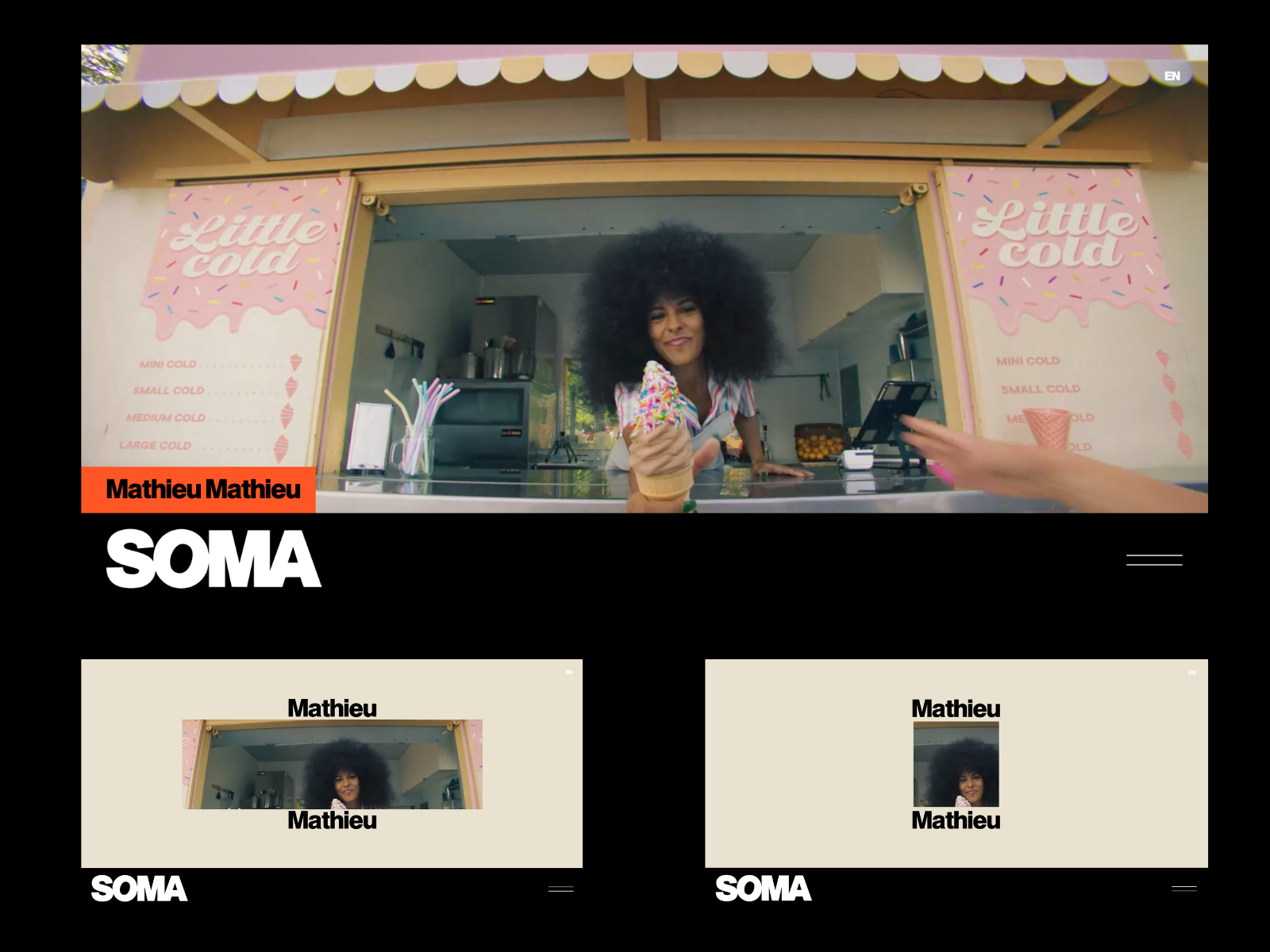 Homepage - Animation