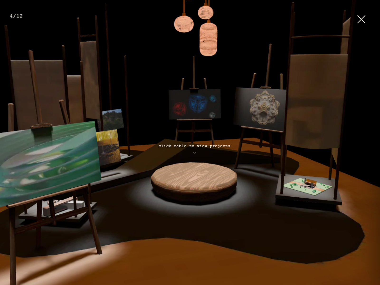 Interactive Gallery Table