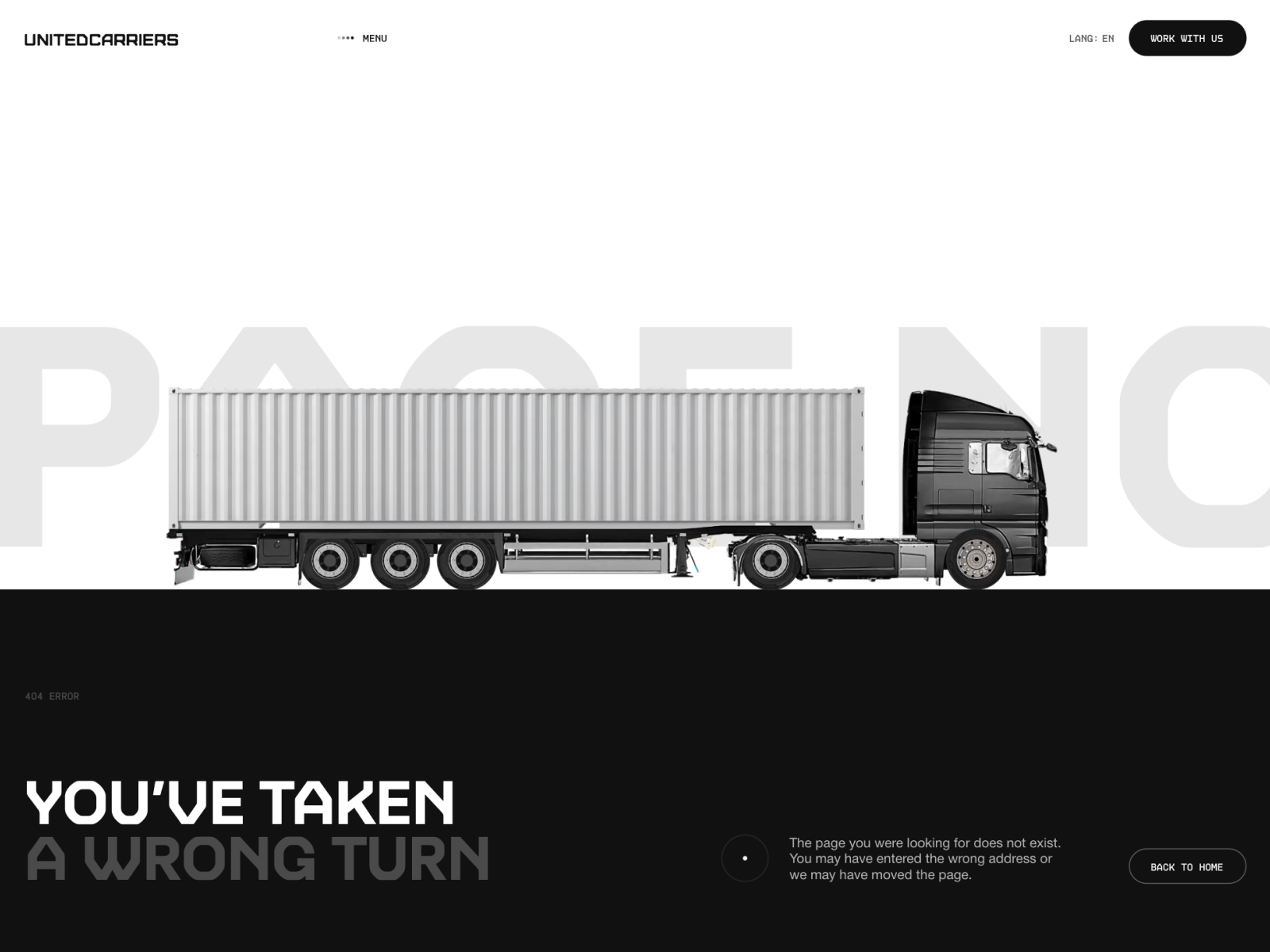 404 page