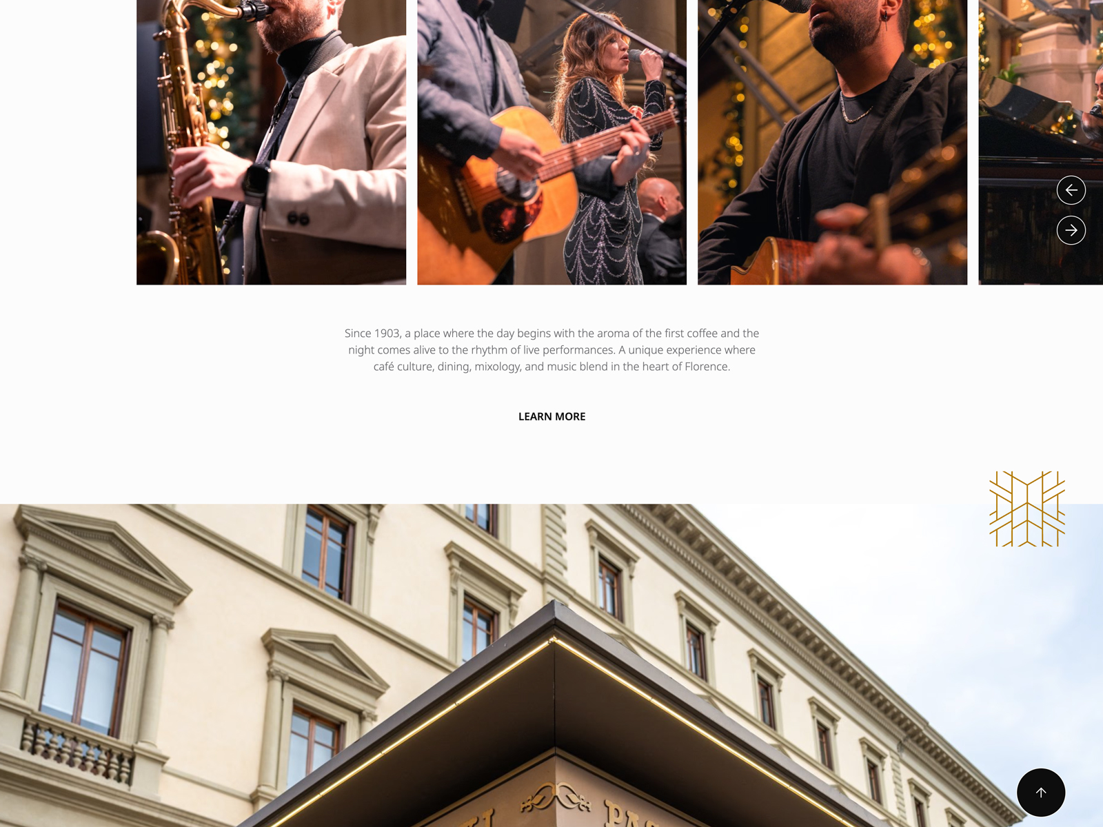 Caffè Paszkowski - Scroll Storytelling