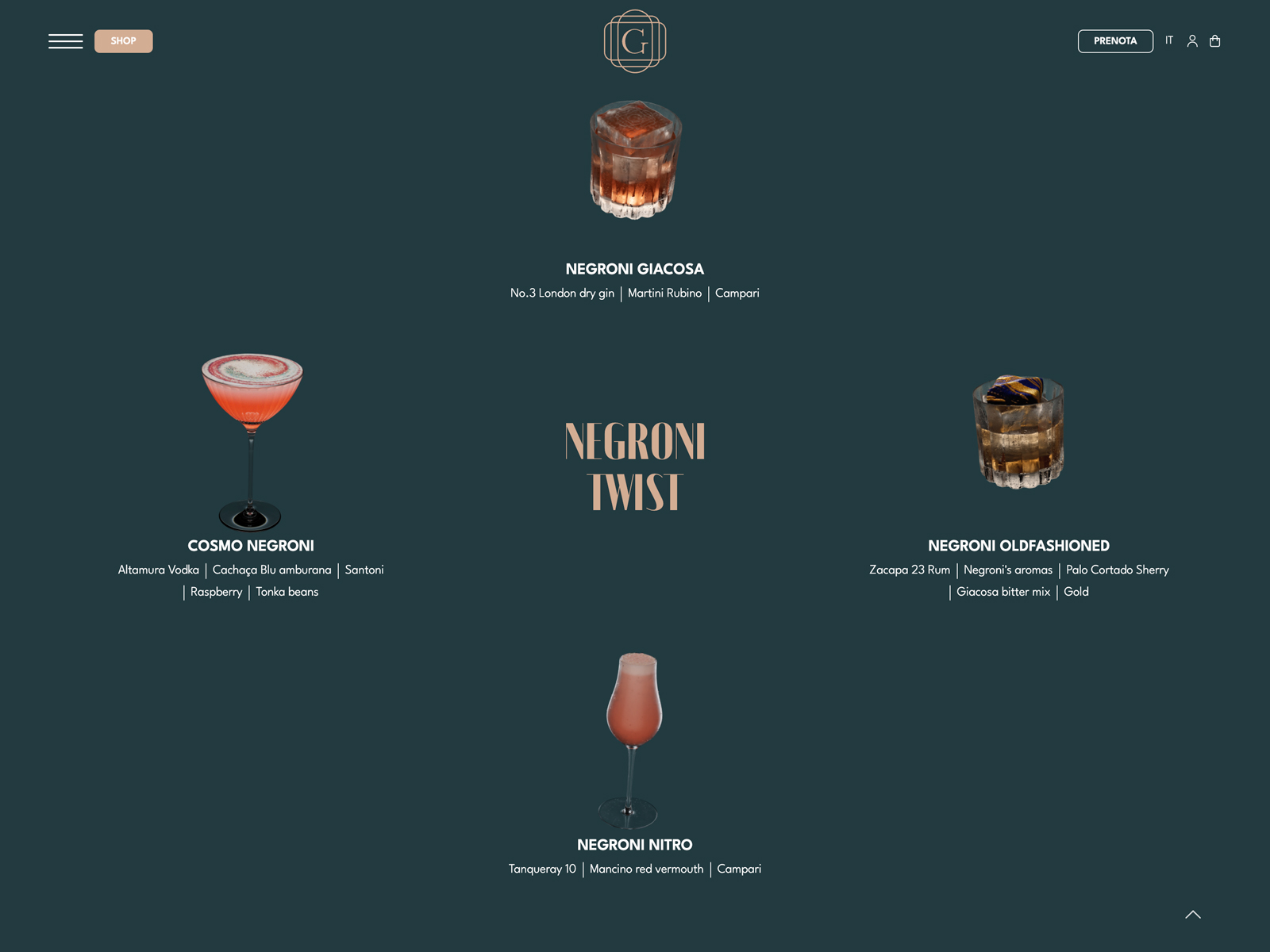 Giacosa - Scroll Storytelling