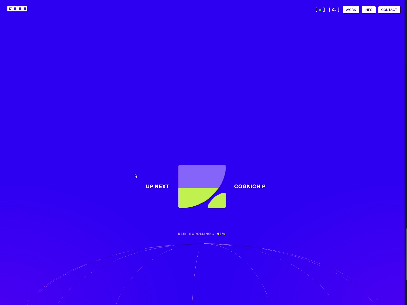 Project to project scroll transition