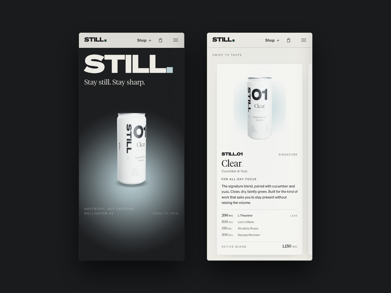 Mobile built as its own choreography