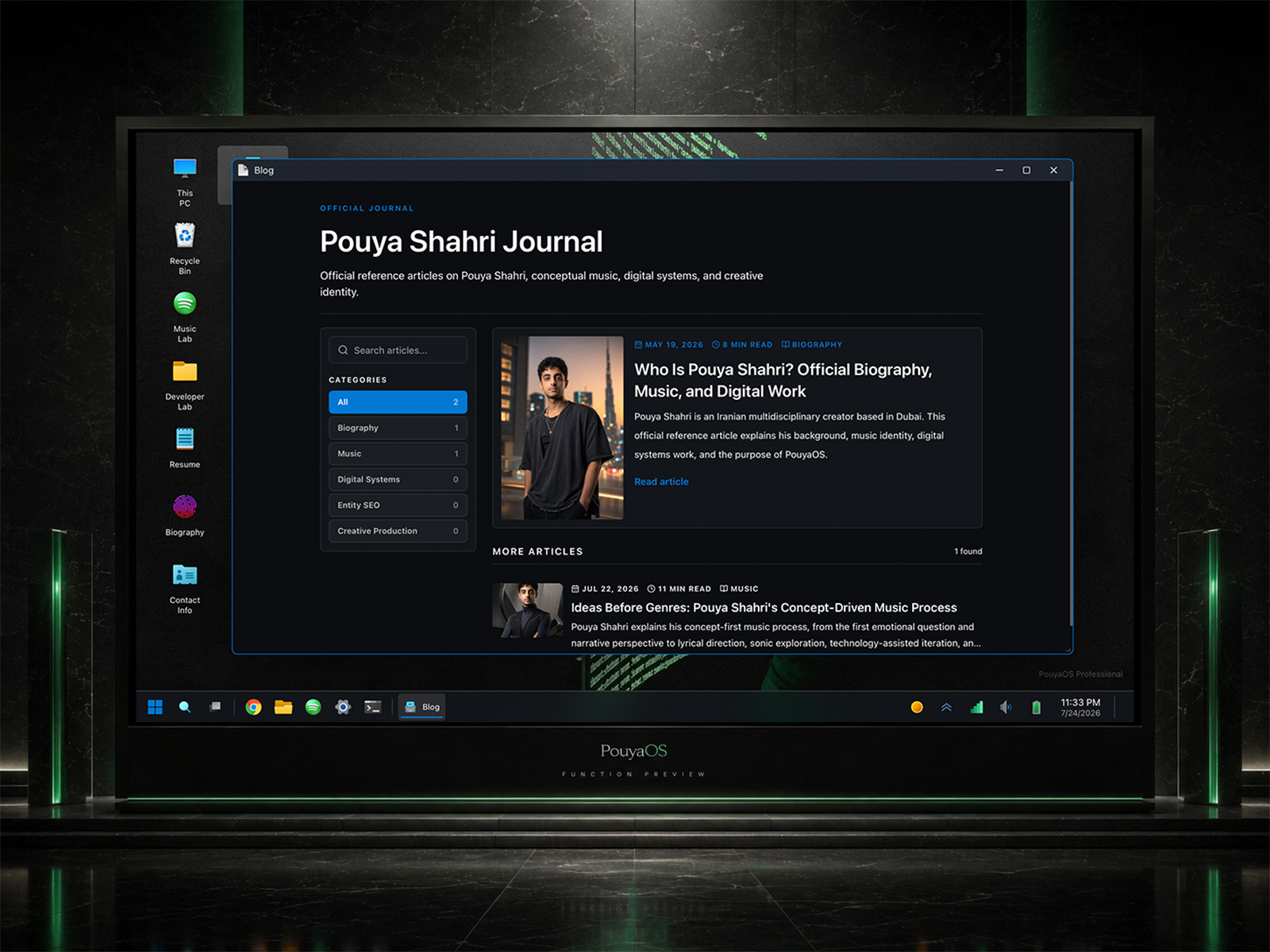 Pouya Shahri Journal