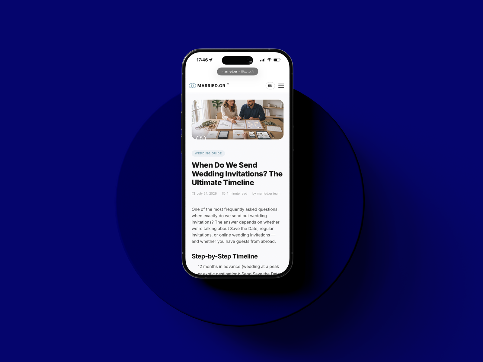 Clean Typography Blog Layout
