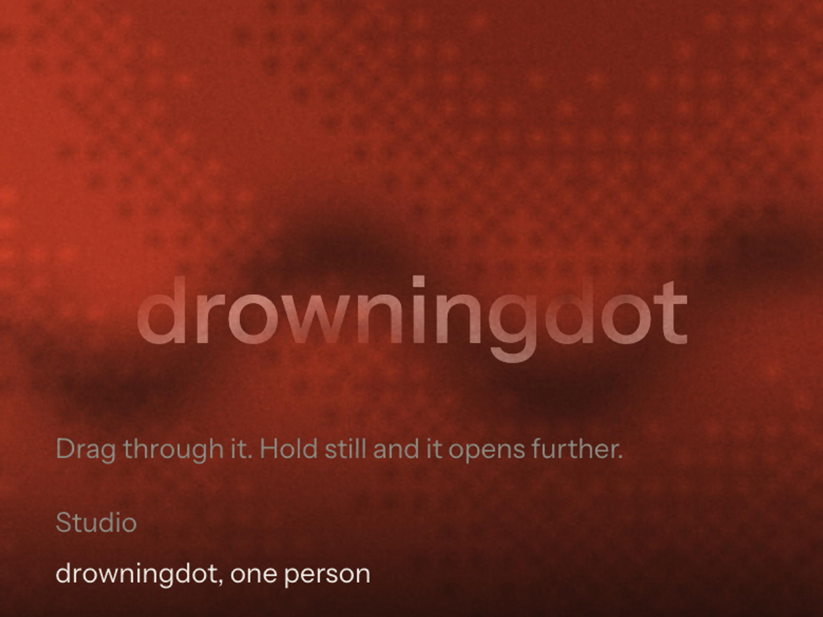 Red water footer
