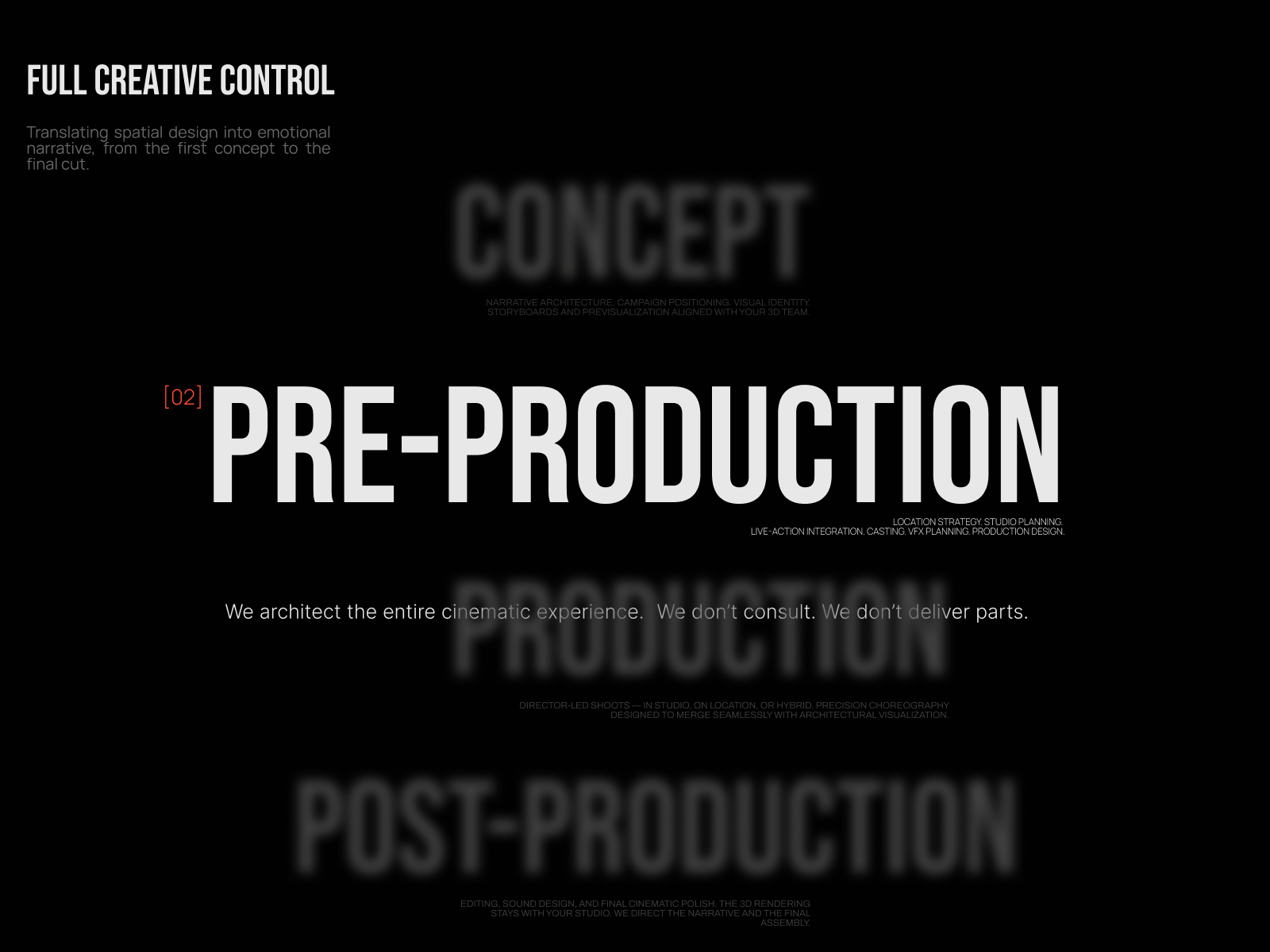 From Concept to Post-Production — Filmmaking...