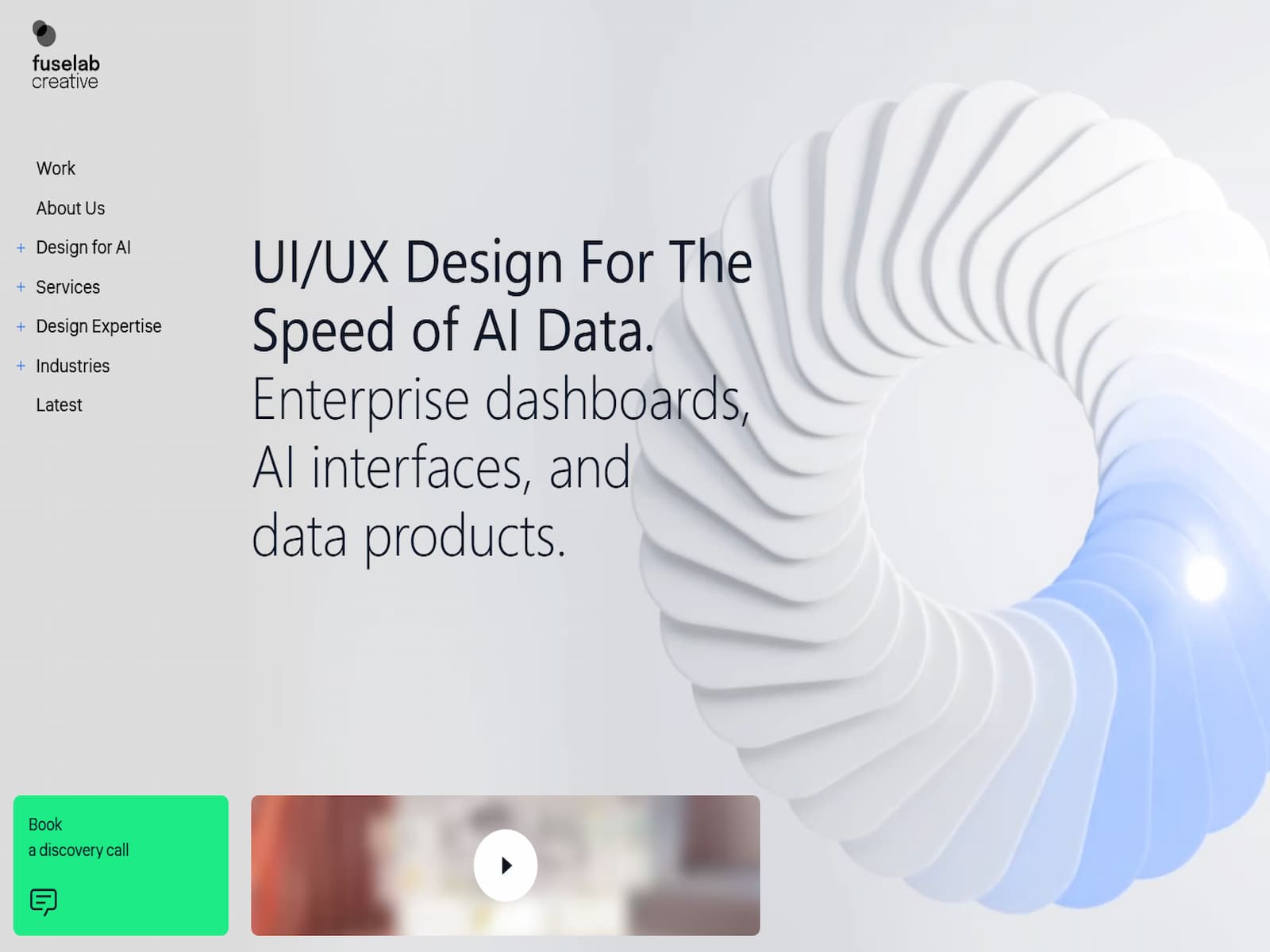 Homepage hero