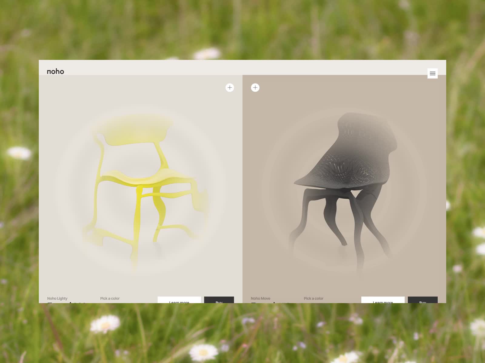 Noho - Product - 3D interaction