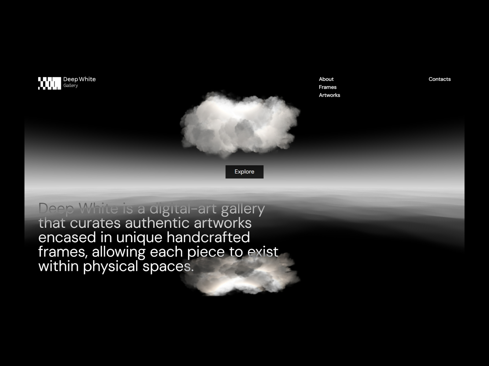 Interactive 3D Hero Section