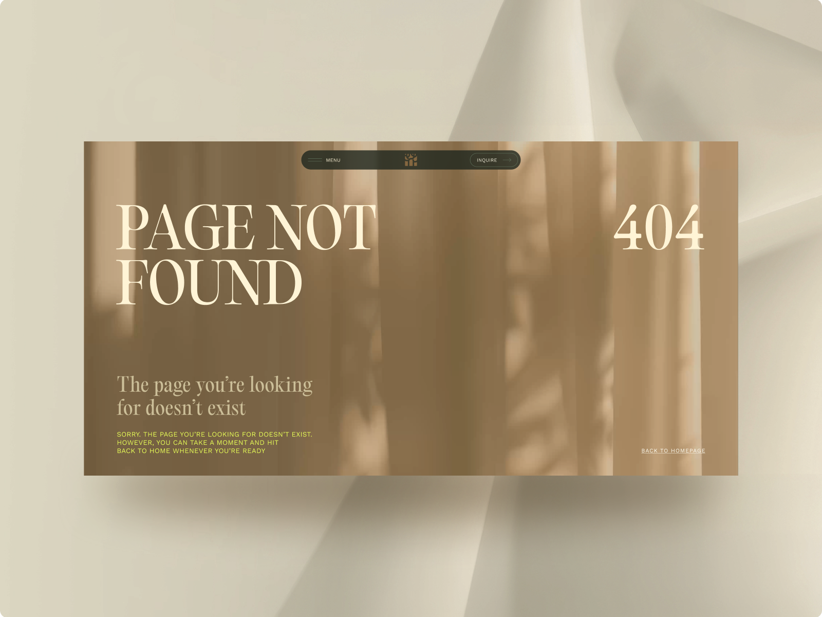 404 page