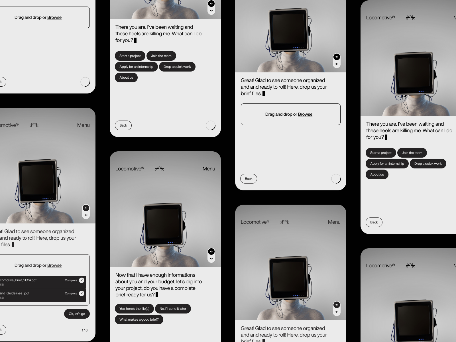 Mobile layout