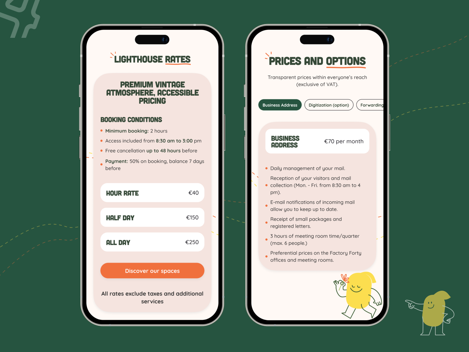 Before/after + mobile