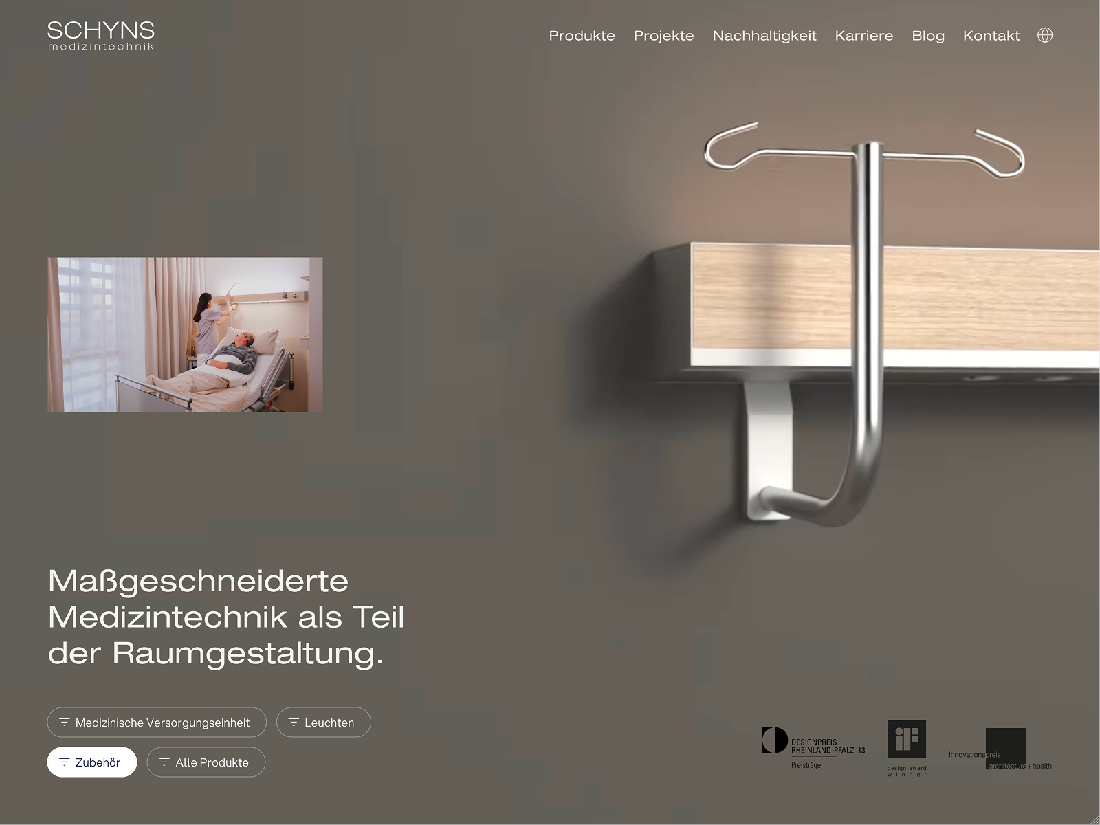 Homepage Scroll-/Motion-Moment