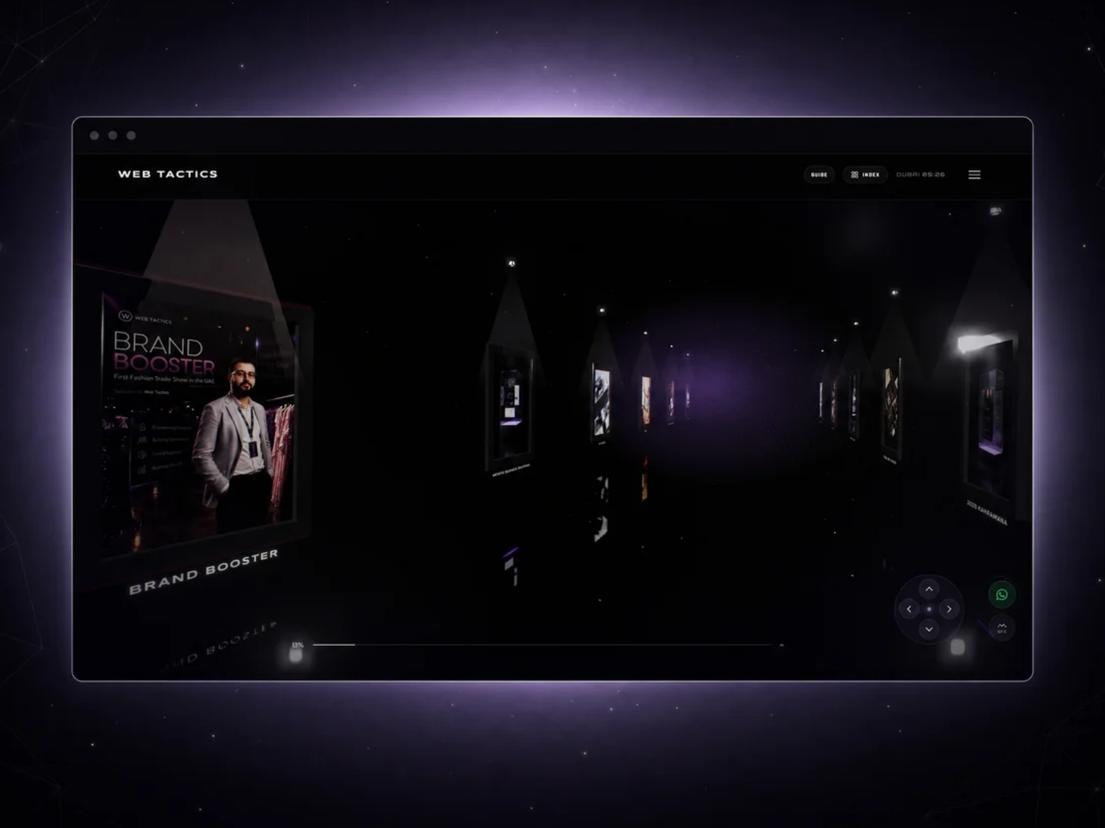 Infinite gallery