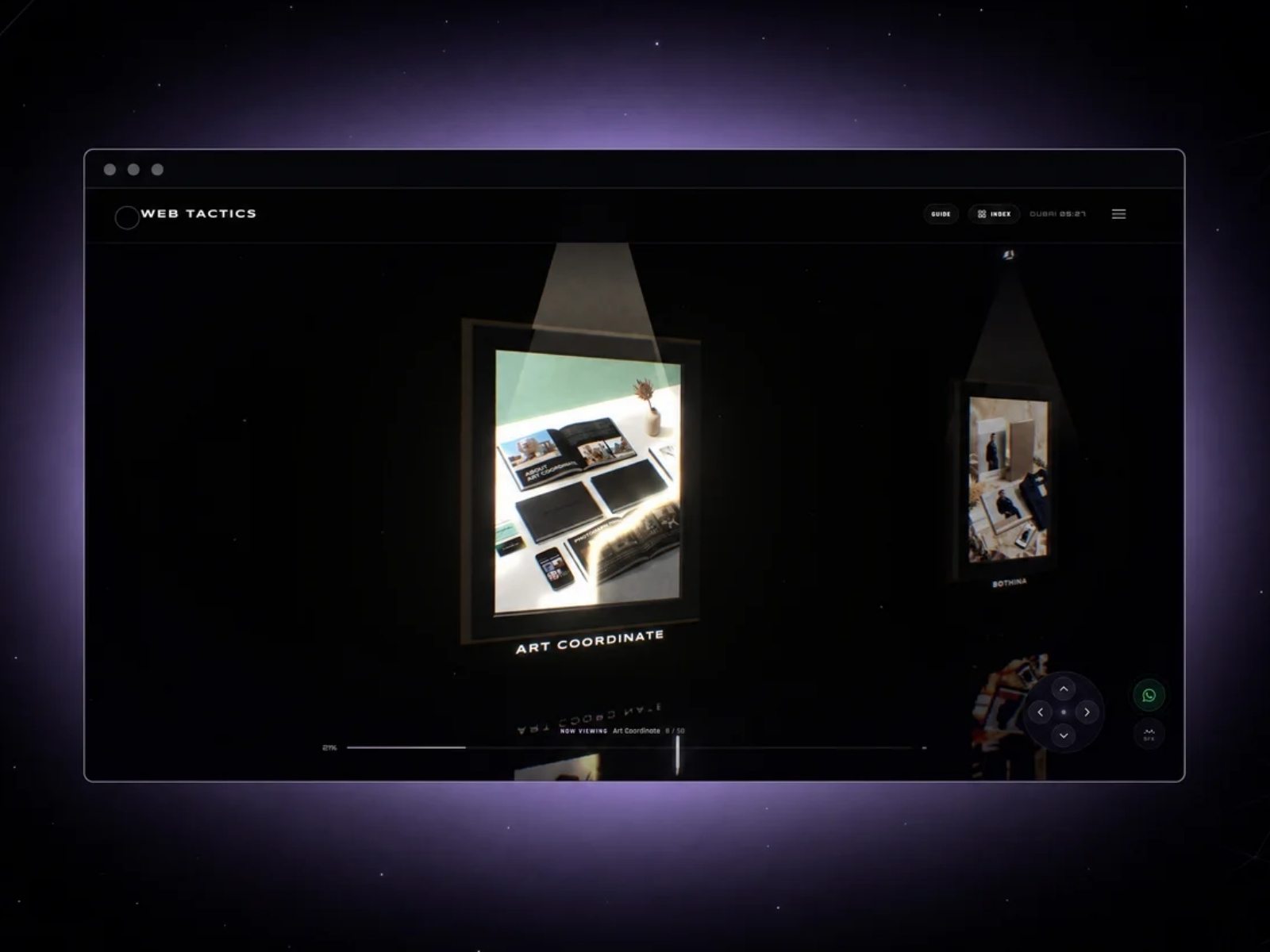 Infinite gallery